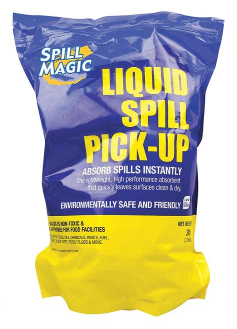Spill magic absorbeny powder